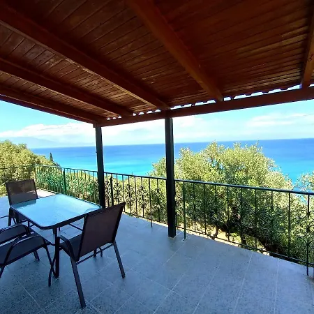펜션 Xigia Hideaway - Panoramic Sea View House Orthoniaí