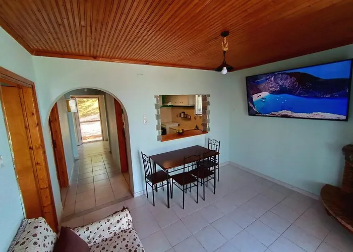 펜션 Xigia Hideaway - Panoramic Sea View House Orthoniaí